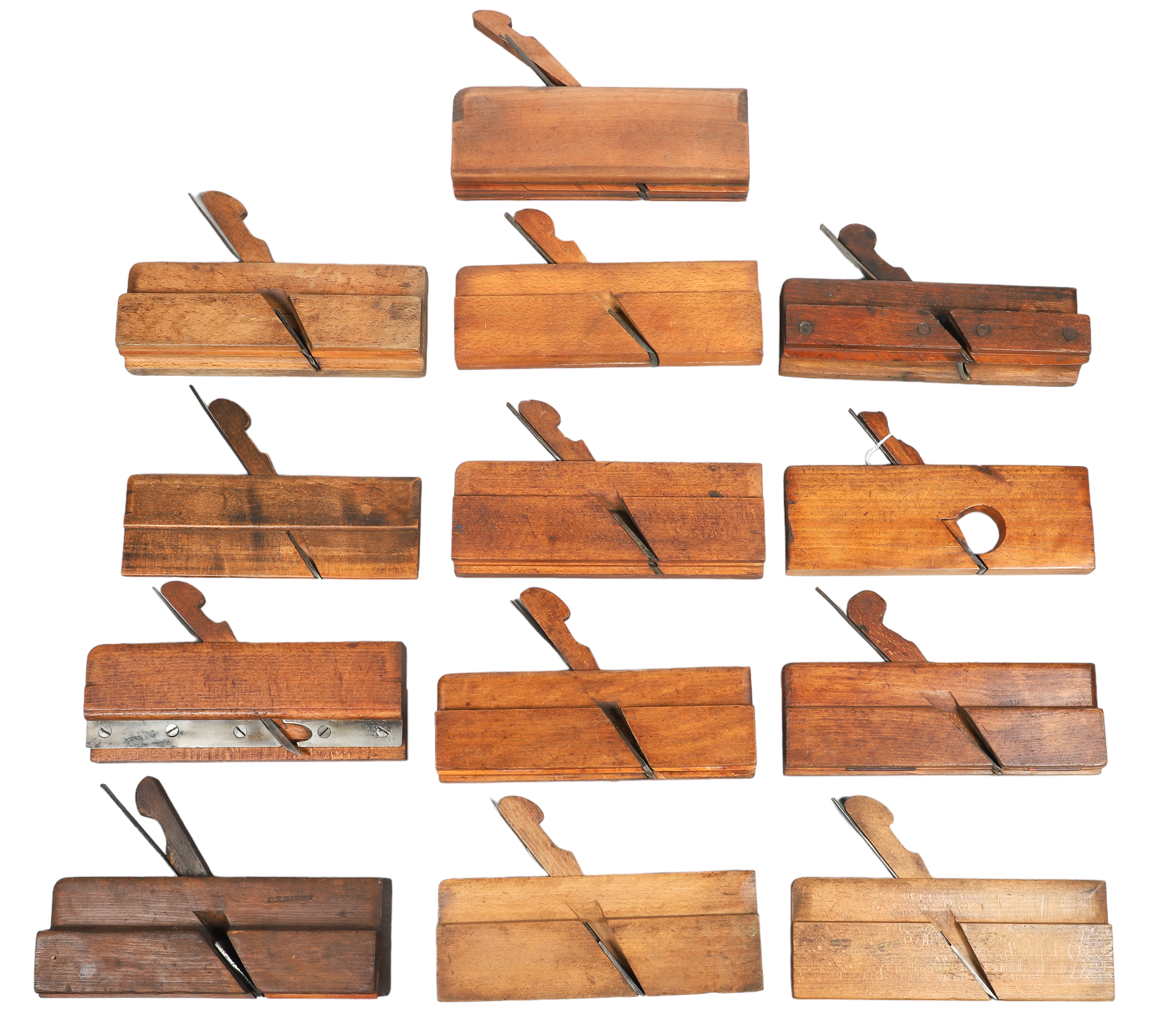 (13) Woodworking molding planes