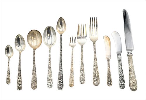 130 PIECE KIRK & SON STERLING