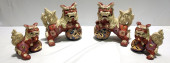 1301 2 PAIR SATSUMA-STYLE TEMP