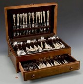 131 PC KIRK STERLING FLATWARE
