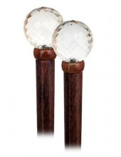 132. ROCK CRYSTAL THEATER CANE
