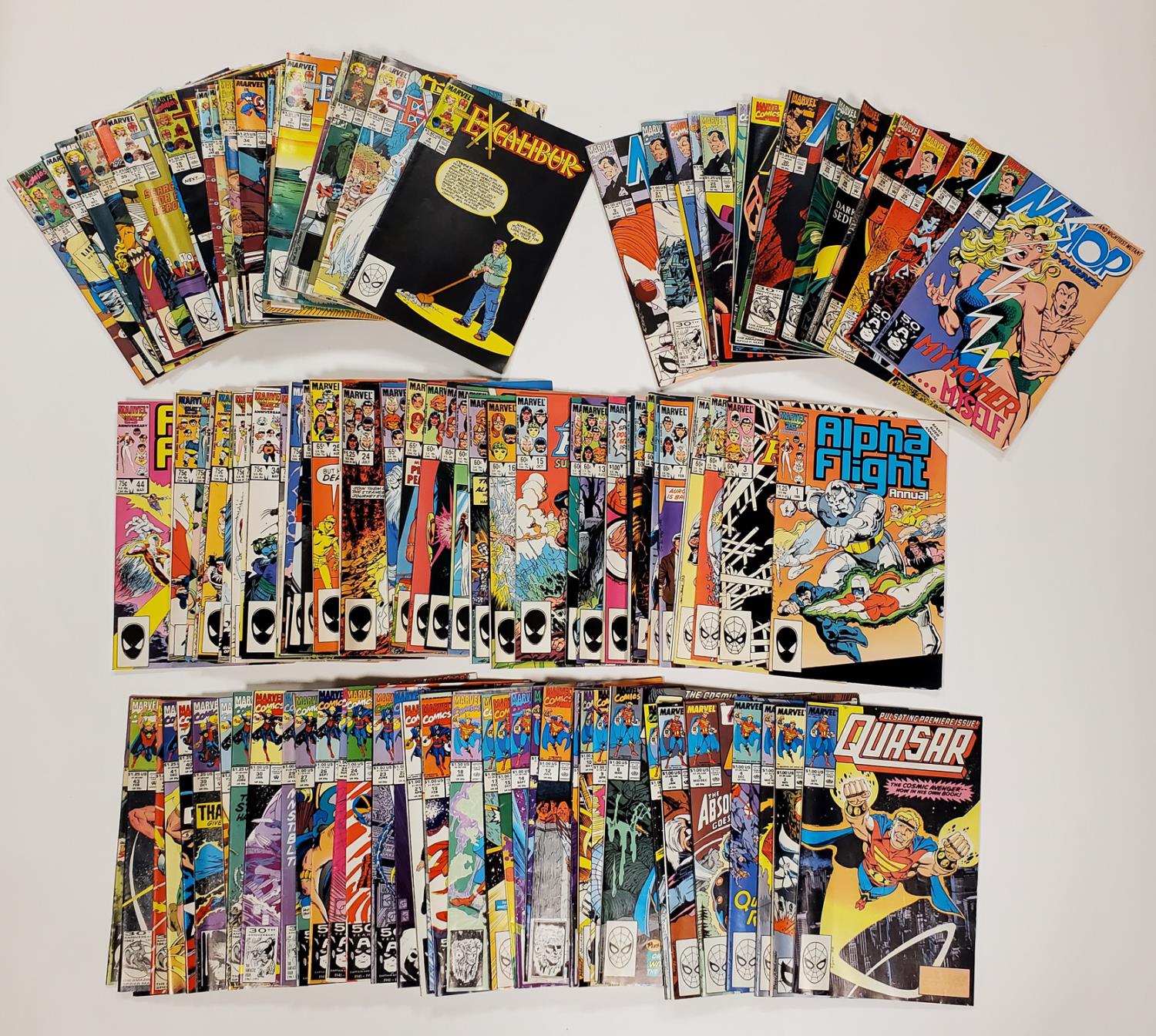 134 MARVEL COMIC BOOK COLLECTION
