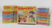 13PC 1983 GOLDEN RAINBOW BRITE