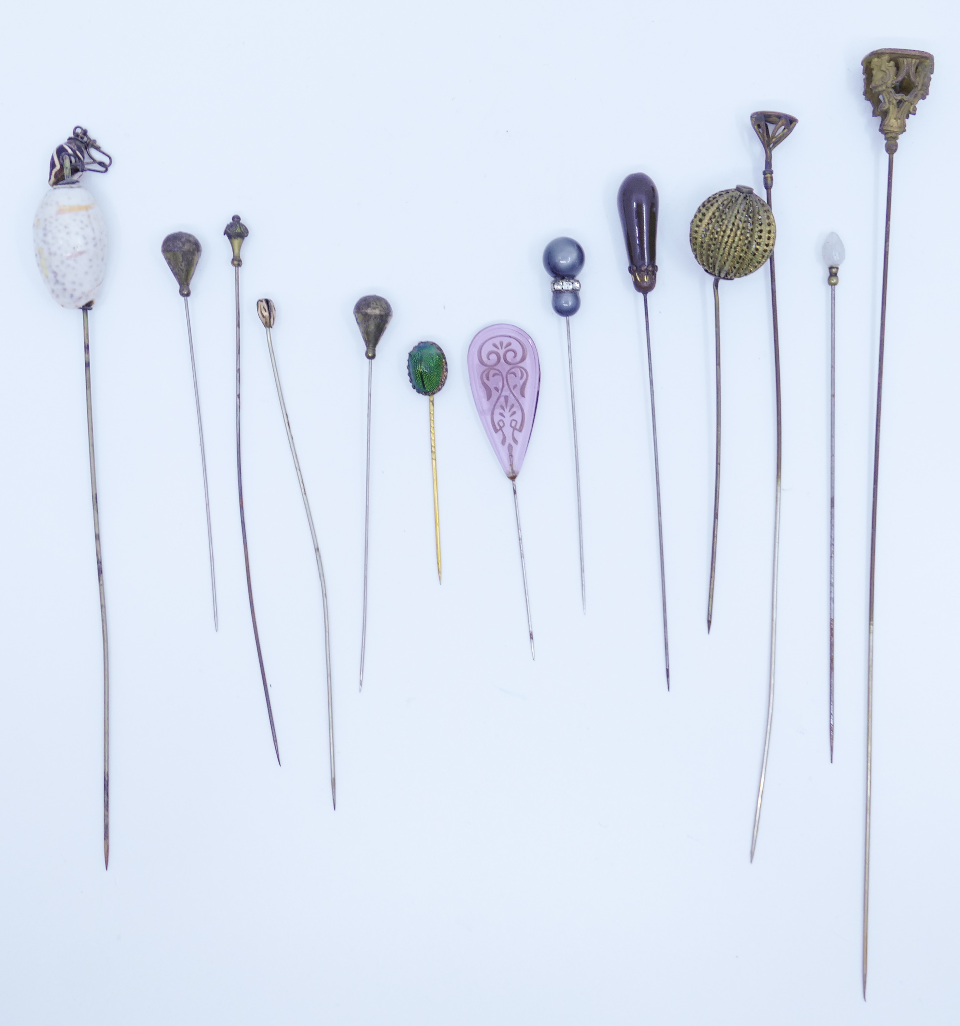 13pc Antique Hat Pins