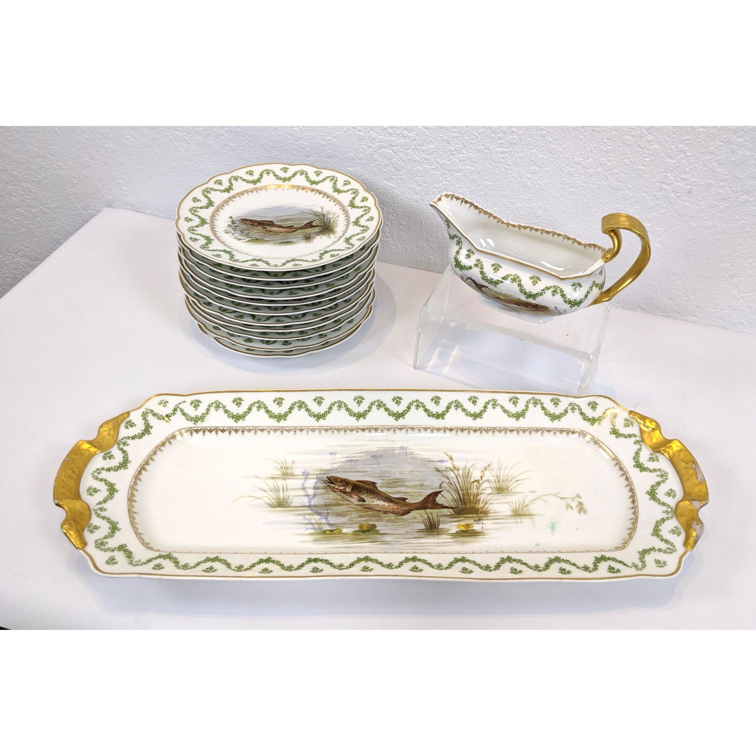 13pc DandC French Limoges Porcelain