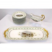 13pc DandC French Limoges Porc