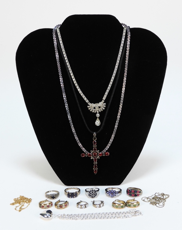 13PC ESTATE STERLING SILVER &