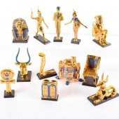 13PC FRANKLIN MINT FIGURINES,