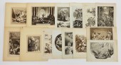 13PC JEAN HONORE FRAGONARD ETC