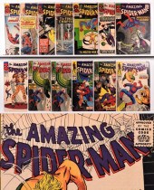 13PC MARVEL COMICS AMAZING SPI