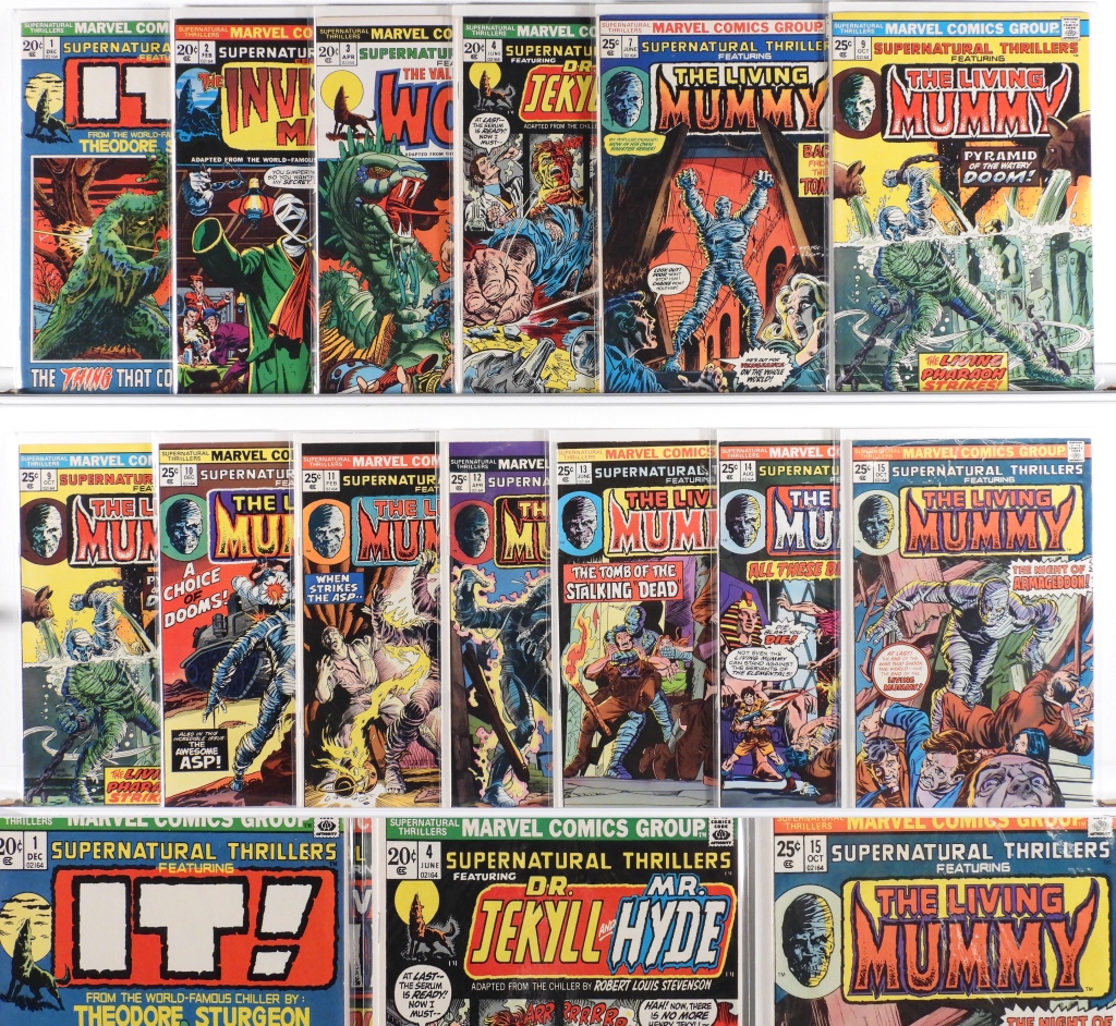 13PC MARVEL COMICS SUPERNATURAL