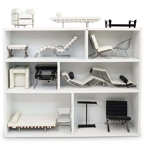 (13PC) VITRA STYLE MINIATURE