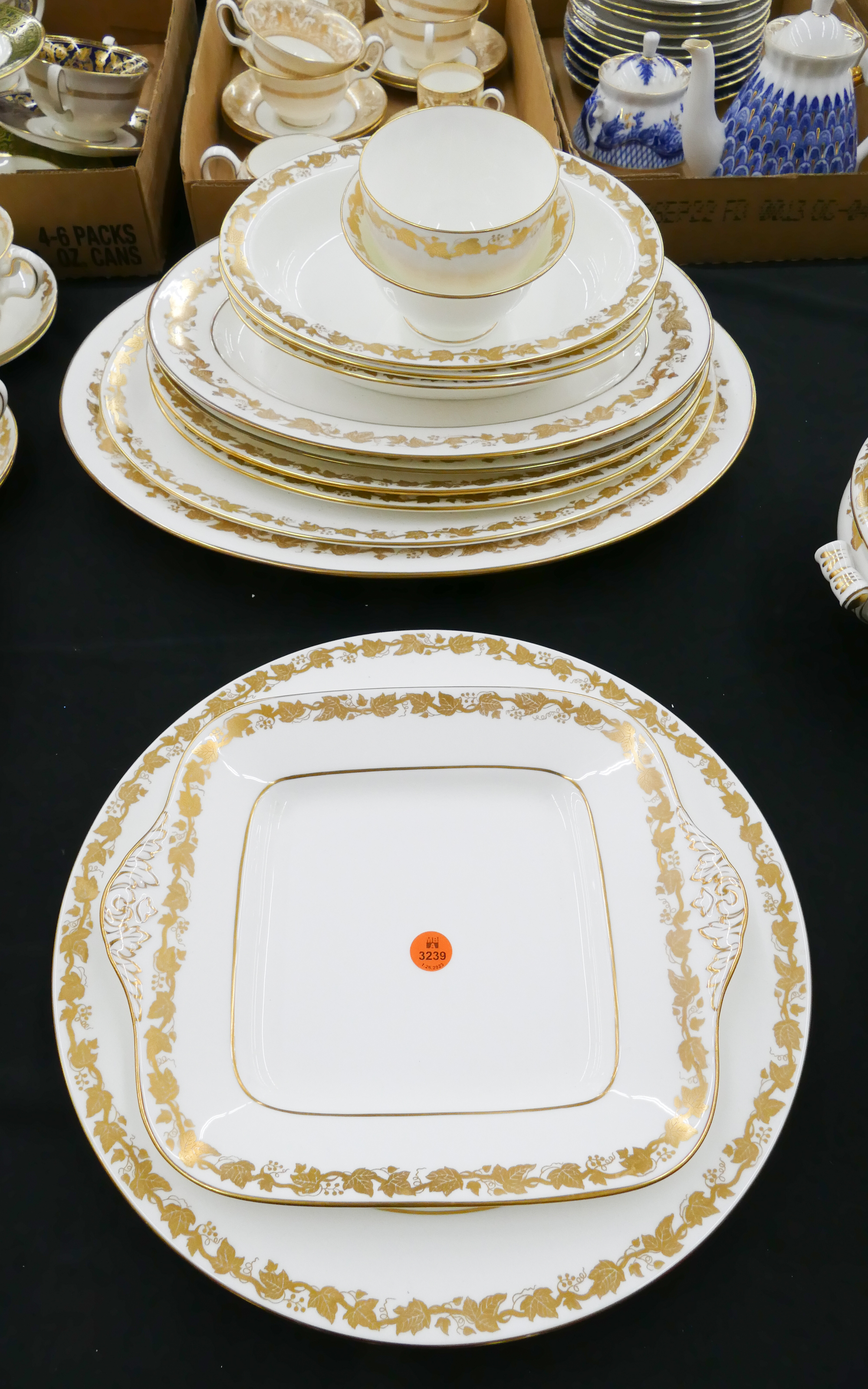 13pc Wedgwood 'Whitehall (White