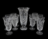 13PCS WATERFORD CRYSTAL, LISMO
