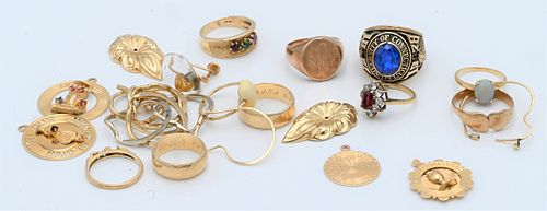 14 AND 10 KARAT GOLD GROUP14 and 10