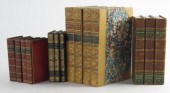 (14) Assorted Leather Bound Bo