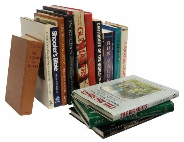 (14) BOOKS: FIREARMS & HUNTING