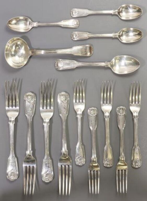(14) BRITISH ARMORIAL STERLING
