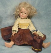 14" Effanbee Anne-Shirley Doll