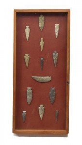 (14) FRAMED NATIVE AMERICAN IN