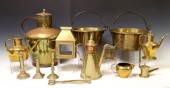 (14) FRENCH BRASS HOUSEWARE IT