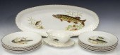 (14) FRENCH LUNEVILLE FISH SER