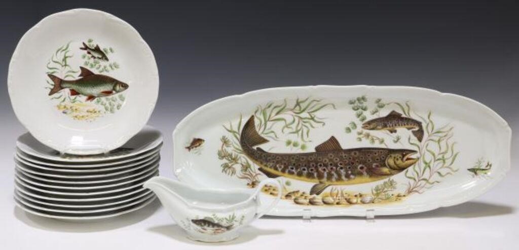 (14) FRENCH SOLOGNE LIMOGES