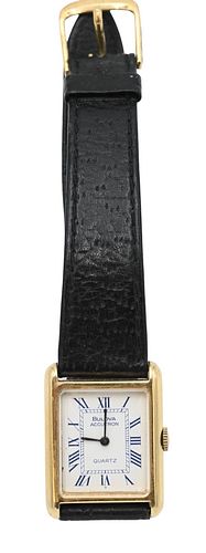 14 KARAT GOLD BULOVA ACCUTRON
