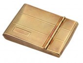 14 KARAT GOLD MATCHBOOK HOLDER