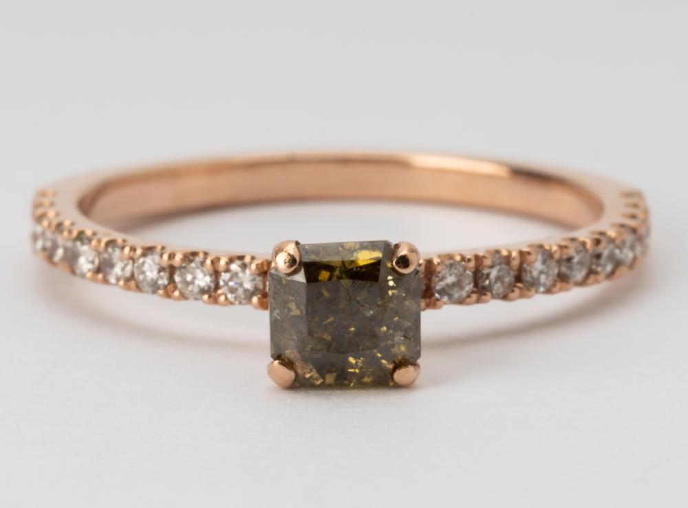 14 KARAT ROSE GOLD DIAMOND