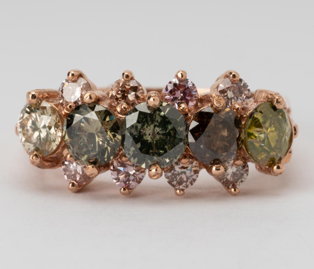 14 KARAT ROSE GOLD DIAMOND