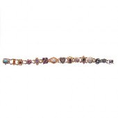 14 KARAT SLIDE BRACELETA late