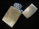 14 karat textured yellow gold