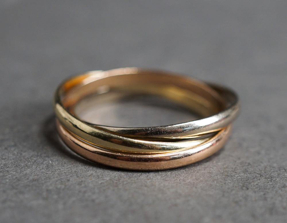 14-KARAT TRI-COLOR GOLD