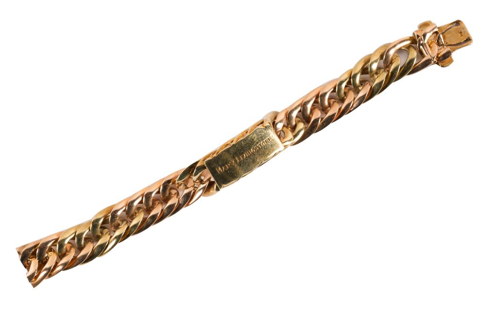 14 KARAT TWO-TONE GOLD ID