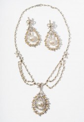 14 KARAT WHITE AND YELLOW GOLD