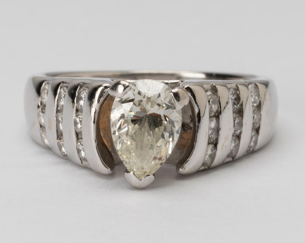 14 KARAT WHITE GOLD & DIAMOND