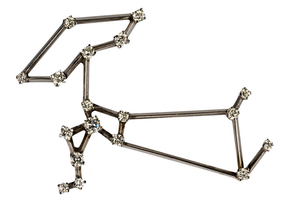14 KARAT WHITE GOLD & DIAMOND