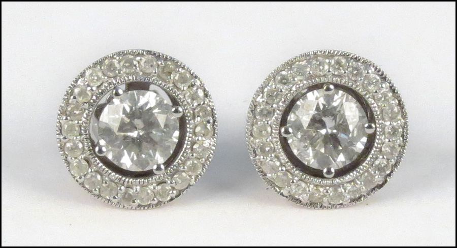 14 KARAT WHITE GOLD AND DIAMOND