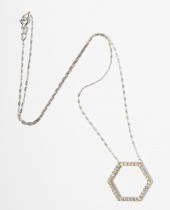 14 KARAT WHITE GOLD AND DIAMON