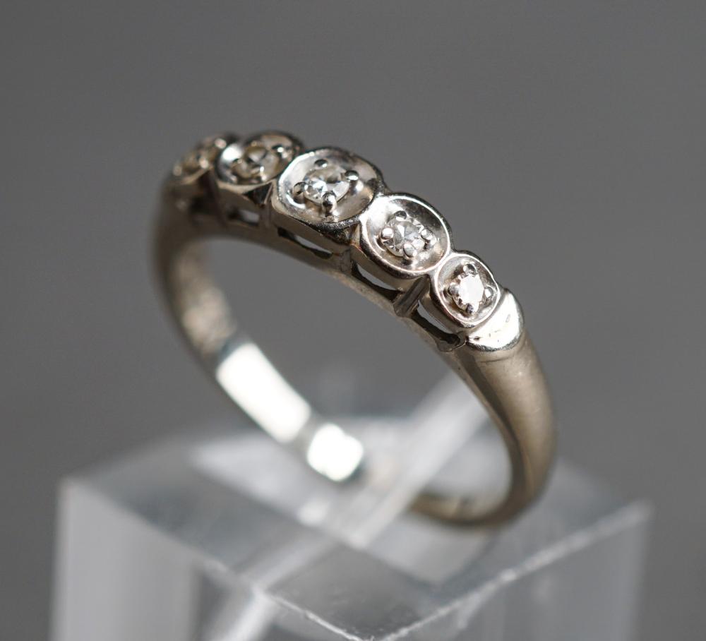 14-KARAT WHITE-GOLD AND DIAMOND