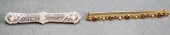 14-KARAT WHITE-GOLD AND DIAMON