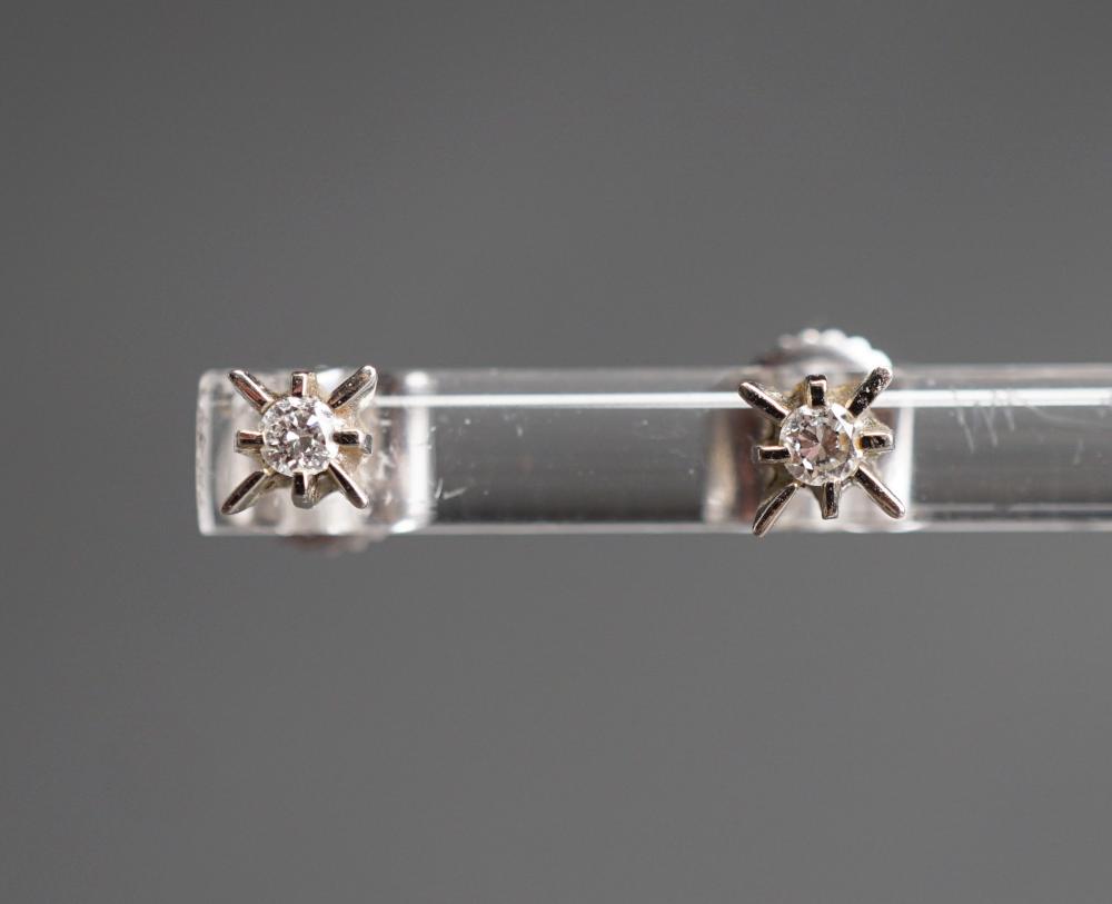 14-KARAT WHITE-GOLD AND DIAMOND