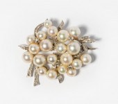 14 KARAT WHITE GOLD CULTURED P