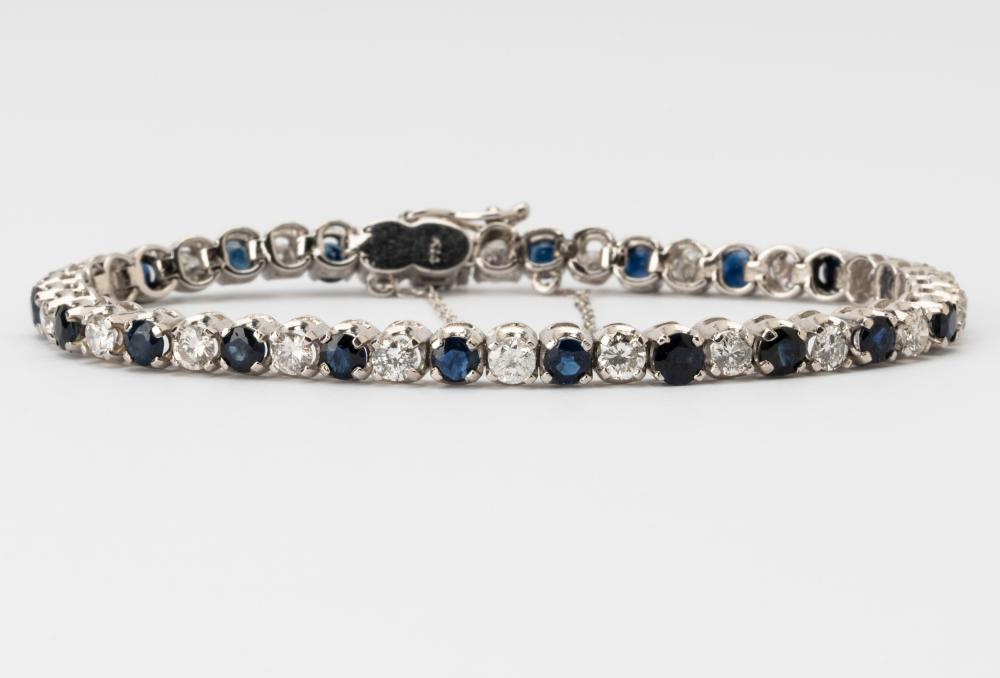 14 KARAT WHITE GOLD, DIAMOND, &