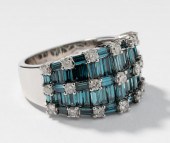 14 KARAT WHITE GOLD DIAMOND RI