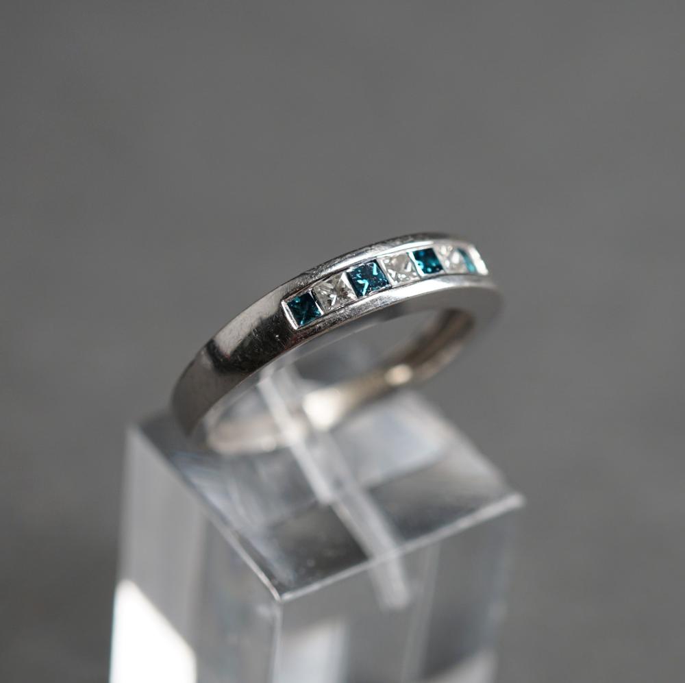 14-KARAT WHITE-GOLD, DIAMOND AND