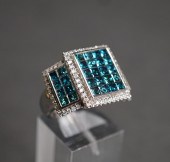 14-KARAT WHITE-GOLD, IRRADIATE