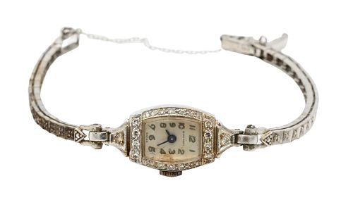 14 KARAT WHITE GOLD LADIES HENRY
