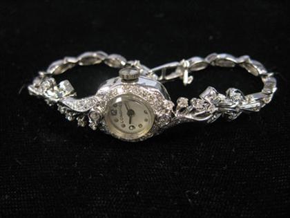 14 karat white gold lady's